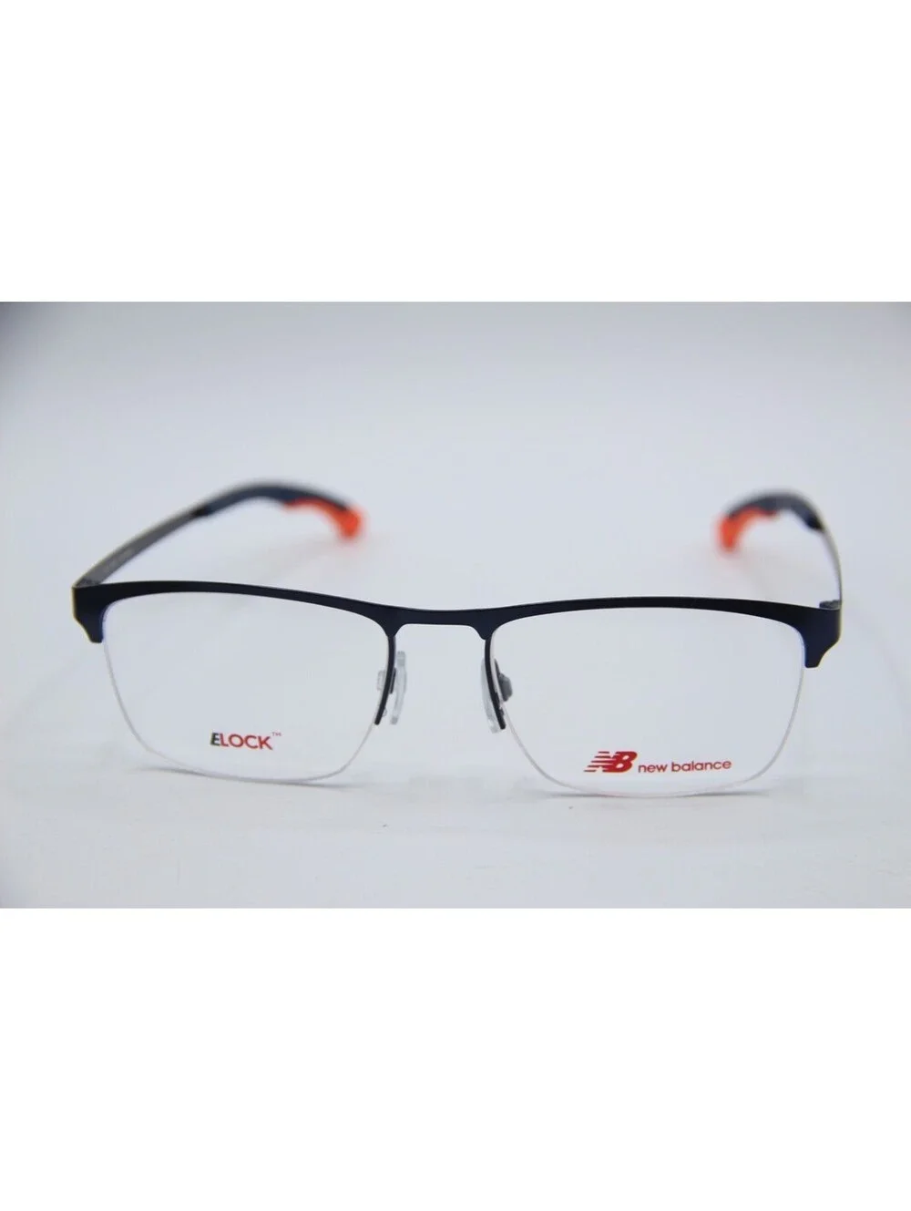 New Balance Nb4055-3 Black Blue Orange Authentic Eyeglasses 54-19